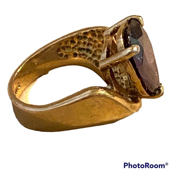 Costume Ring 6 Single Stone Romantic Gypsy Minimalist Goddess Chic Classy Modest - Picture 8 of 11